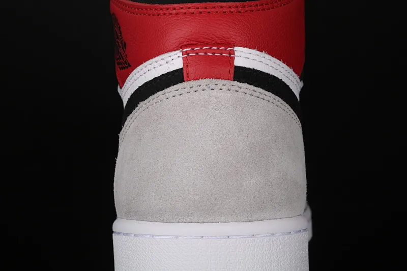 All categories Air Jordan Jordan series basketball shoes Air Jordan 1 High pure original version Air Jordan 1 Light Smoke Gray AJ1 Joe 1 light smoke gray 555088-126